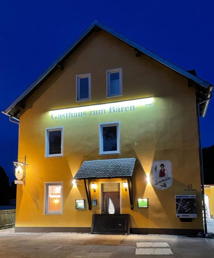 Gasthaus Zum Baeren Donauworth Bagian luar foto